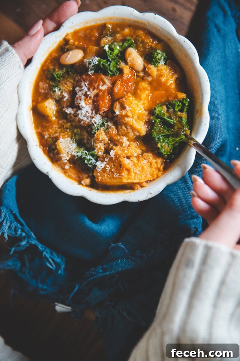 My Sourdough Ribollita - Georgie Eats