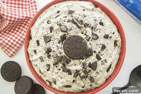 Serving suggestion Oreo Fluff