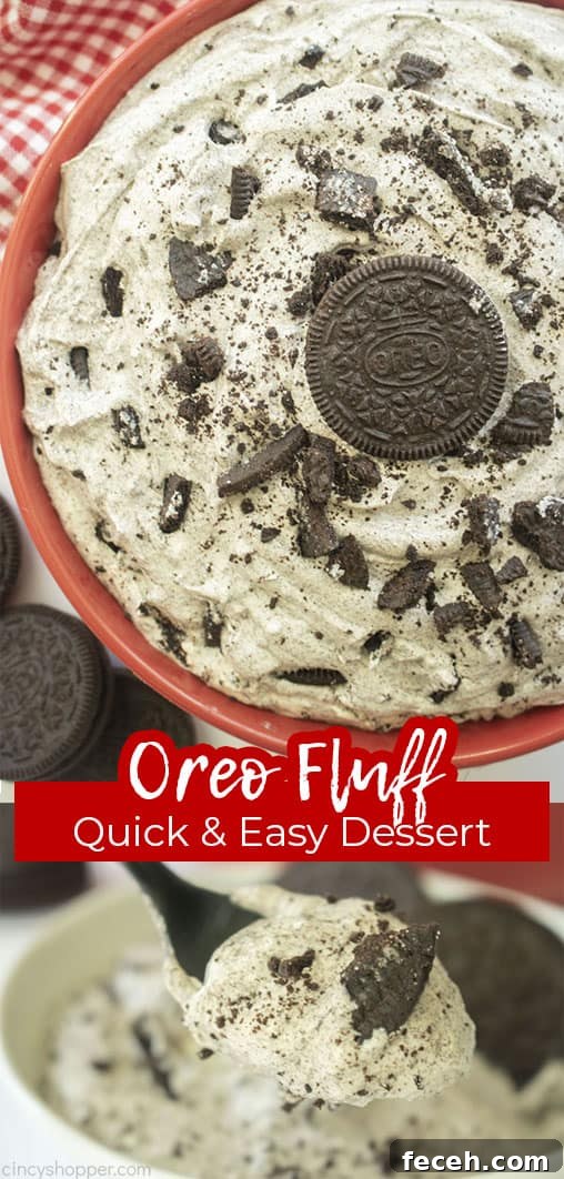 Oreo Fluff long pin