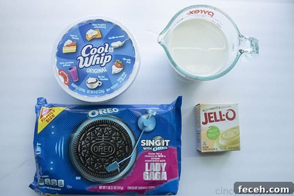 Oreo Fluff ingredients