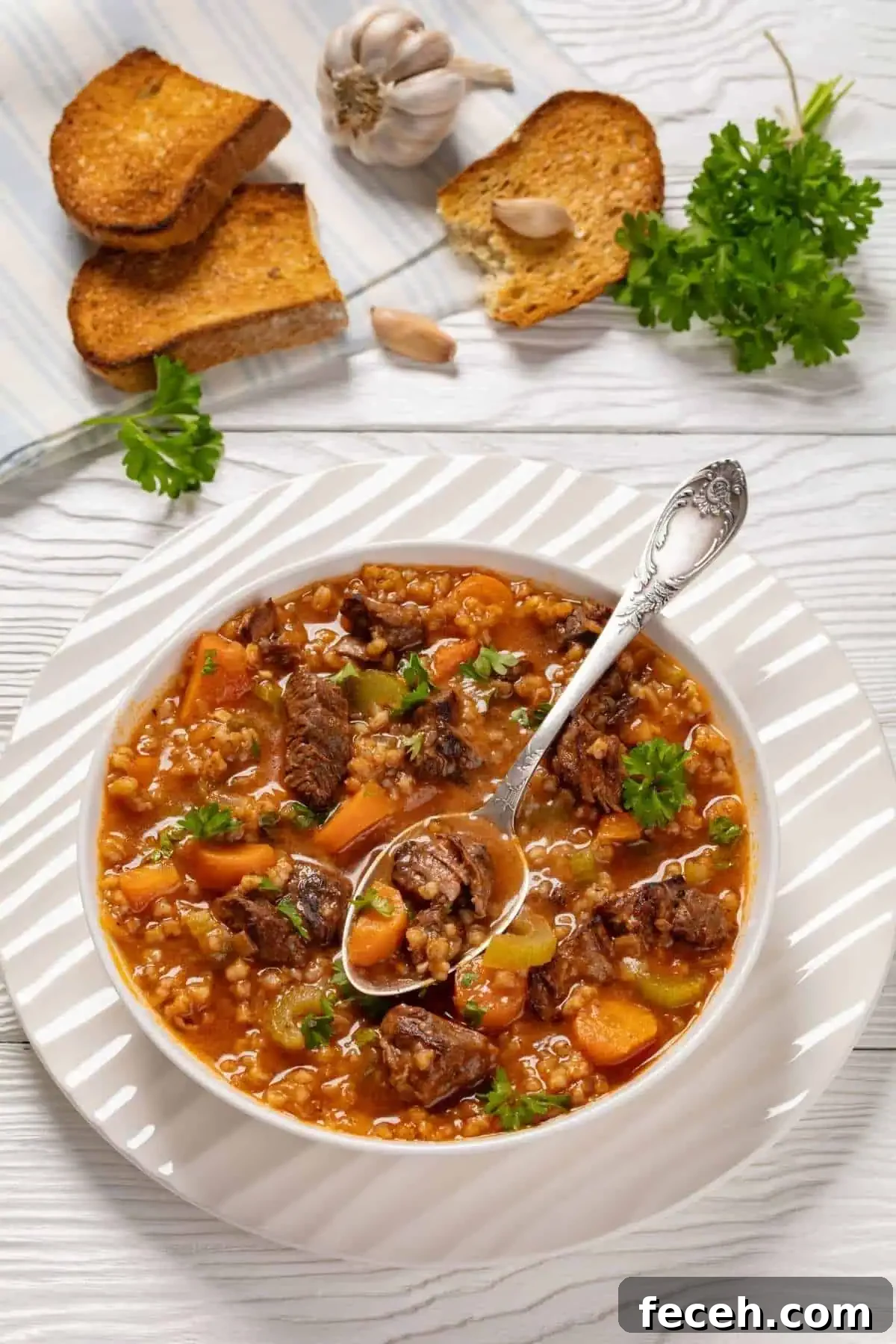 pioneer woman beef barley soup in a bowl pioneer woman beef barley soup in a bowl