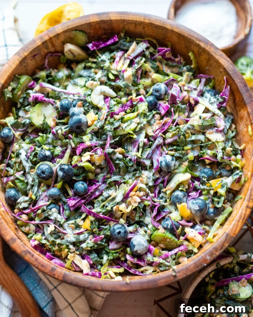 image-blueberry and Lemon Poppyseed Salad