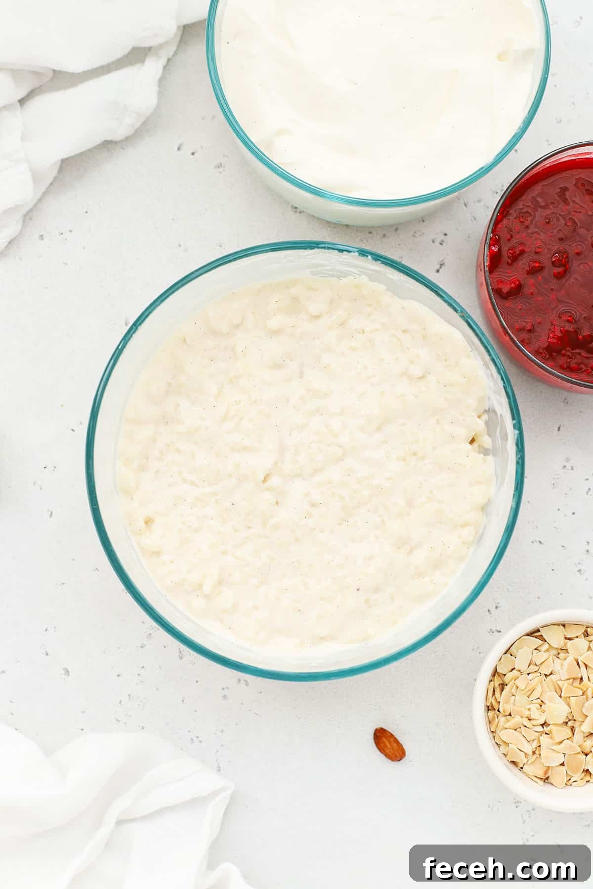 ingredients for danish rice pudding