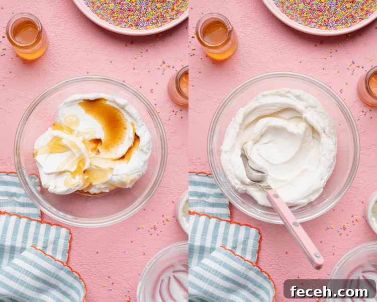 Mixing frosting