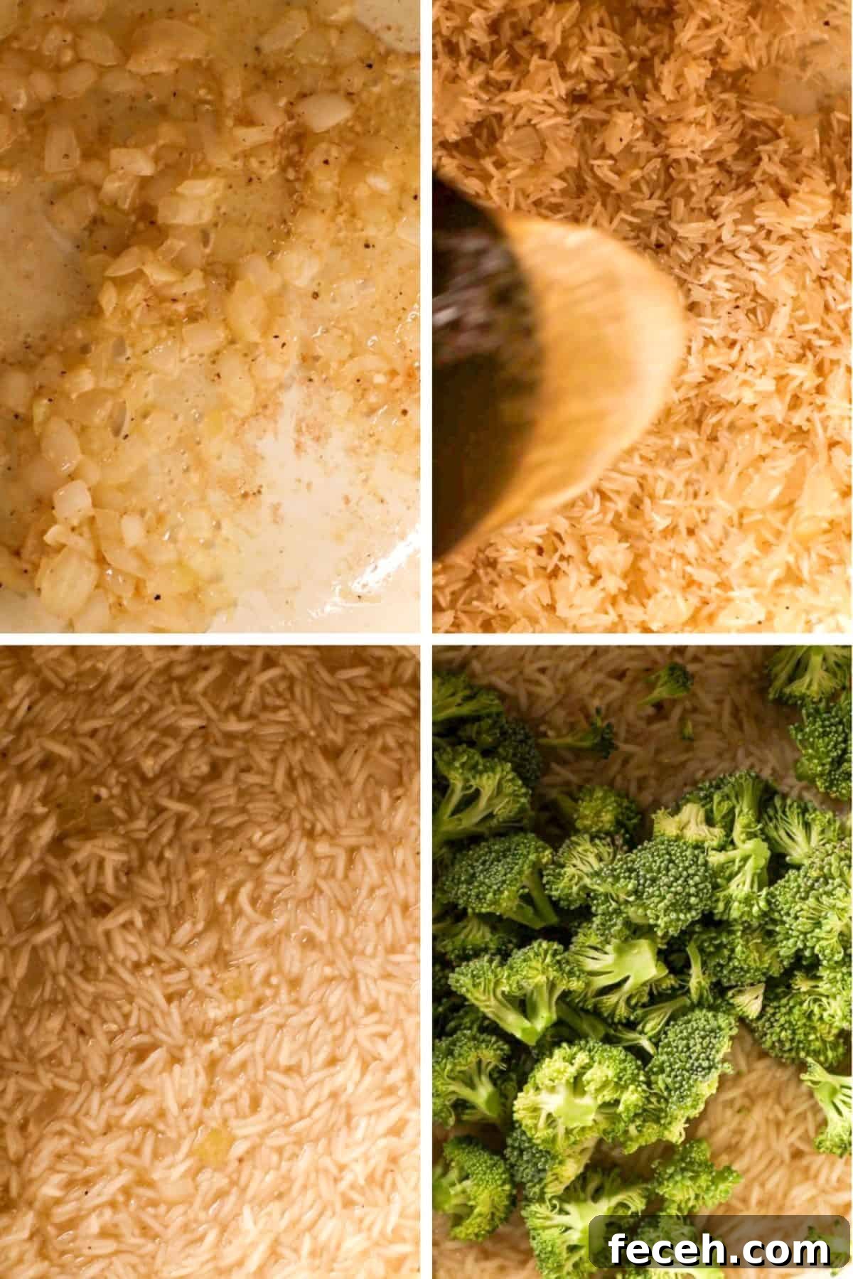 how to make broccoli rice