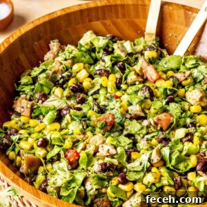 Southwestern Micro-Chopped Salad - Olivia Adriance
