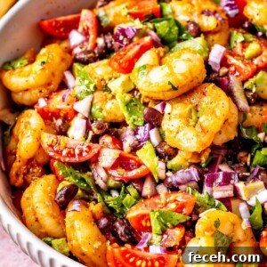 Zesty Shrimp and Black Bean Salad - Olivia Adriance